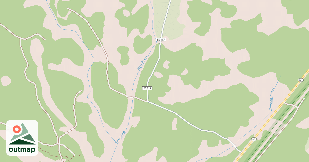 Map of USFS National Forest System Roads {03D82D81-01AC-48B5-BE93-D3B5179CF9FD}