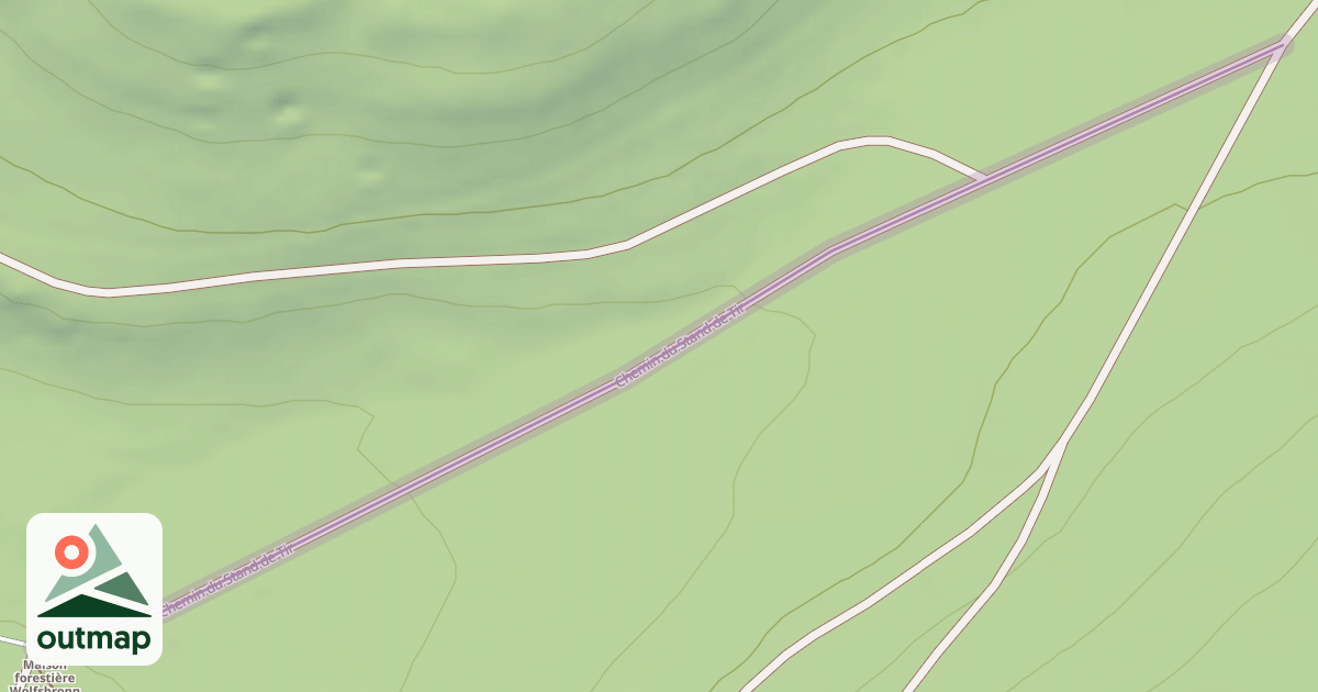 Map of Chemin du Stand de Tir