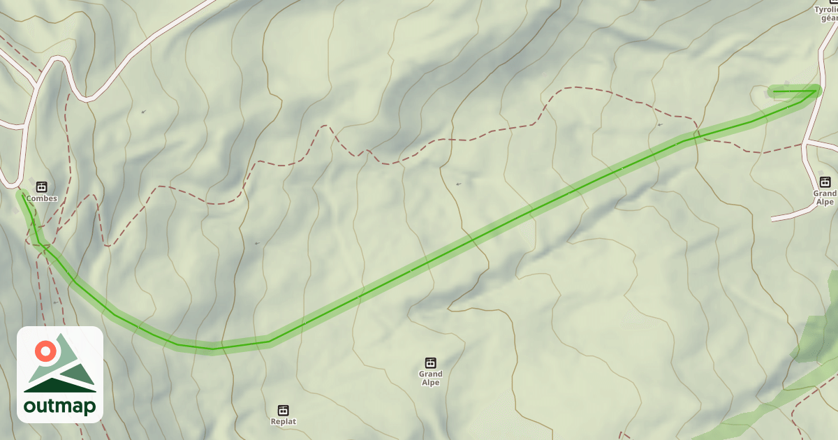 Map of Combes