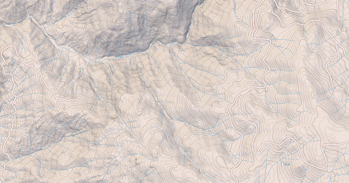 Map preview of BULL CREEK