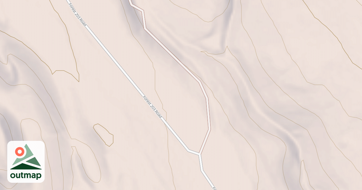 Map of USFS Motor Vehicle Use Map Roads {AECCFEE7-9070-408E-957C-C7F8FF08A302}