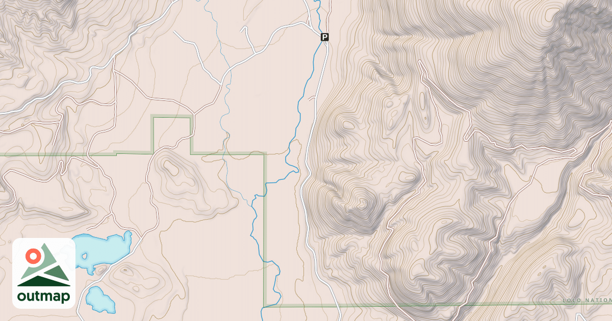 Map of Monture Musher