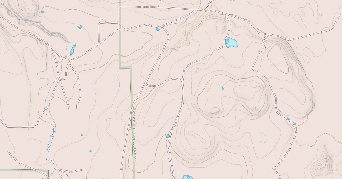 Map preview of BENITO BUTTE