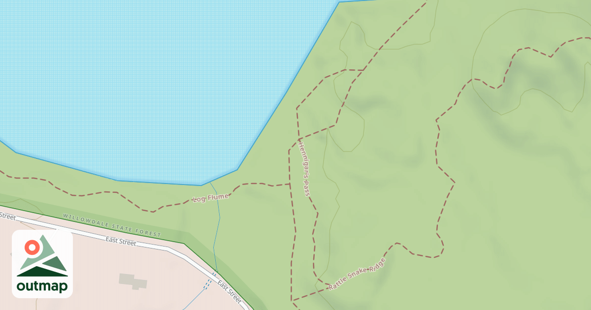 Map of Bay Circuit Trail