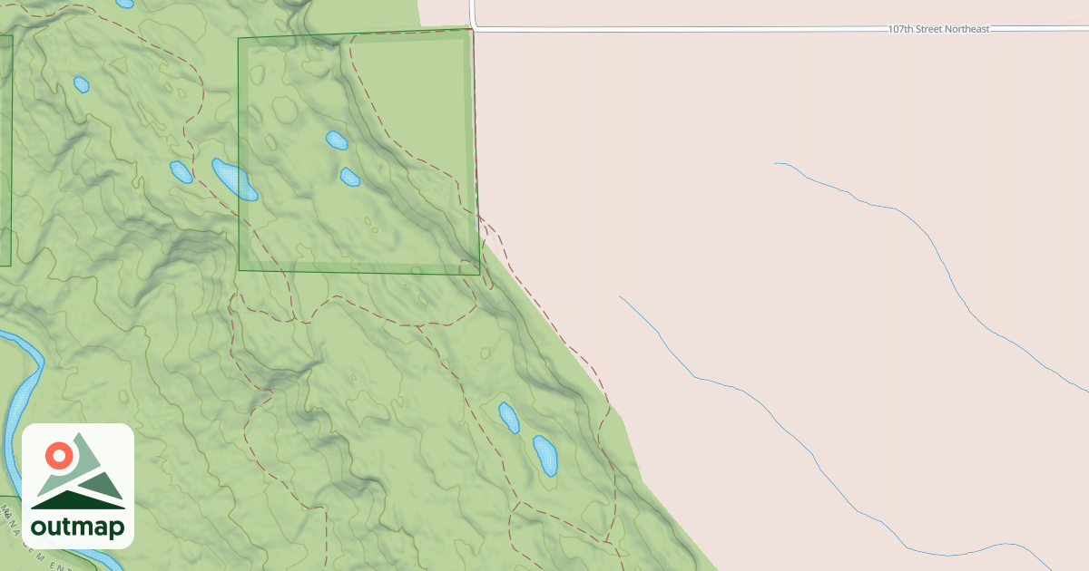 Map of Trapper'S Ridge Trail