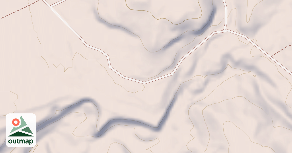 Map of Black Ridge To Kane Creek