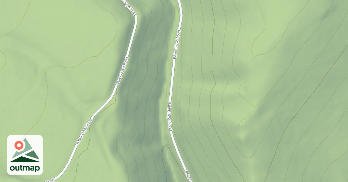 Map of (FDR) LLOYD CREEK