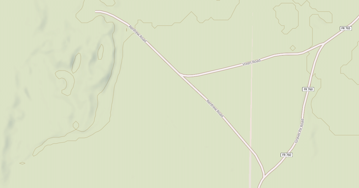 Map preview of RENFREW