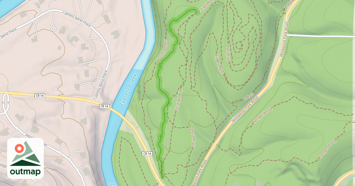 Map of Greene Trail