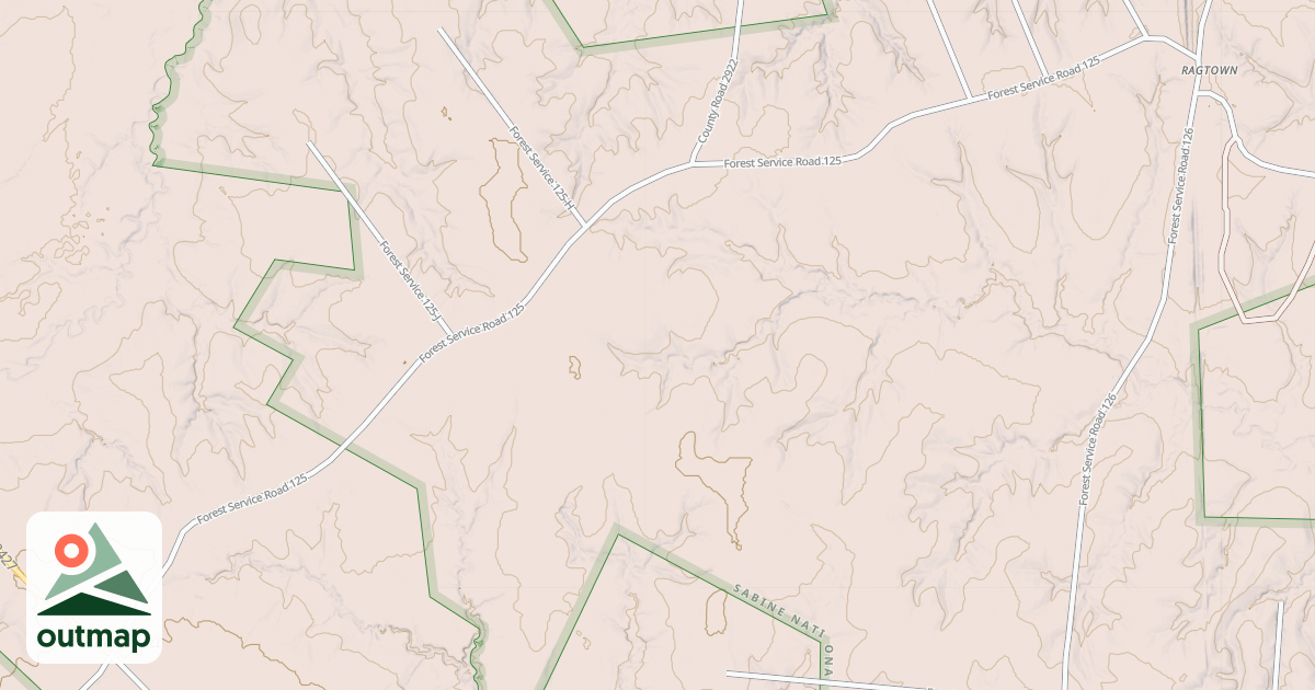 Map of SANDERS CREEK