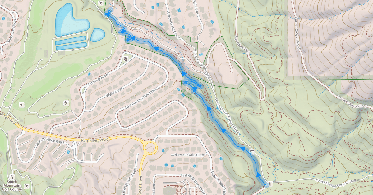 Map preview of Rush Trail - Limelight Section