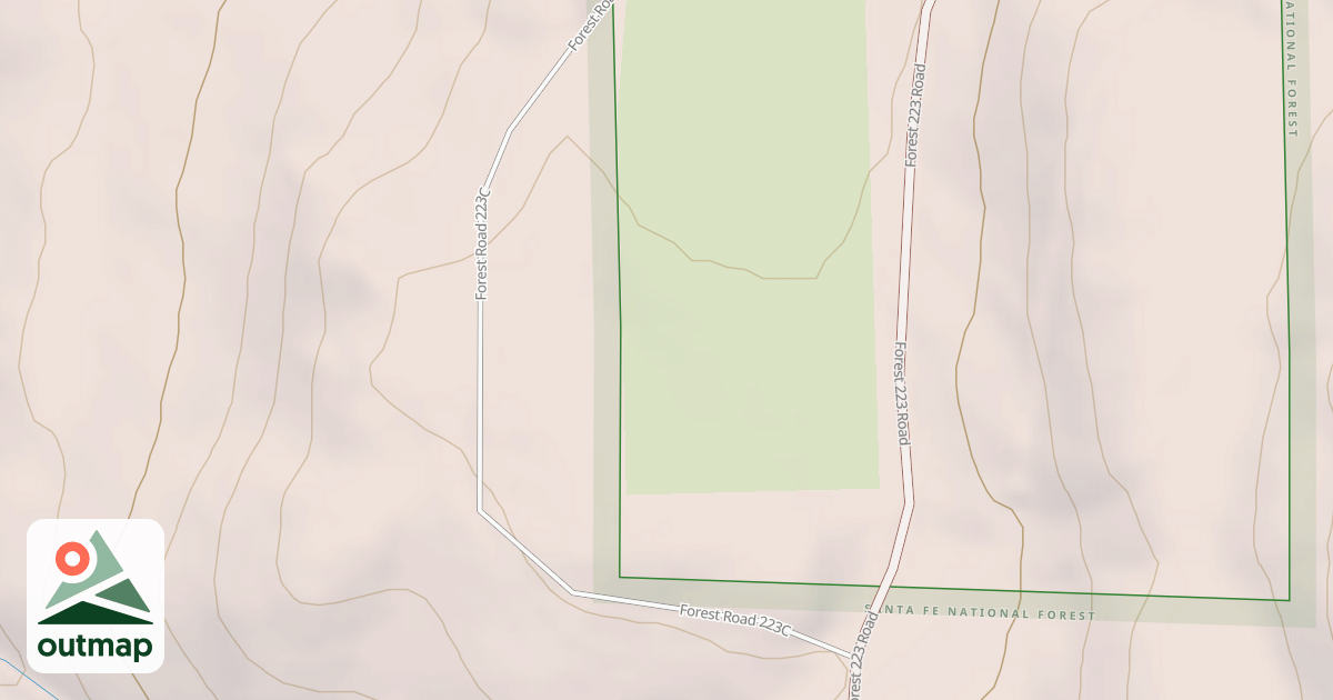 Map of USFS Motor Vehicle Use Map Roads {1A7FA2B3-FB3F-4465-8E3B-FF74F4E237A0}