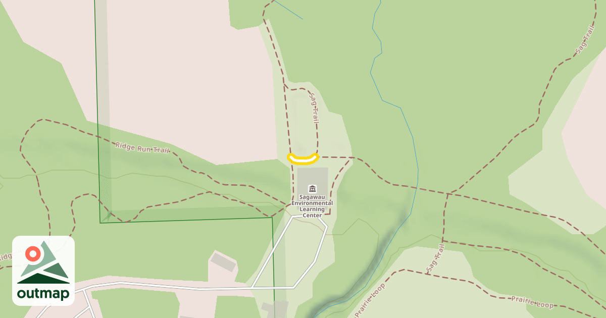 Map of Sag Trail
