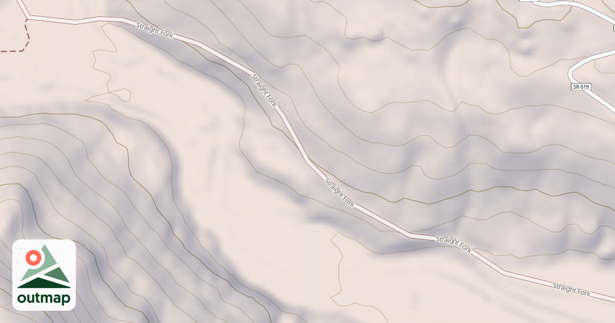 Map of DEVILS FORK