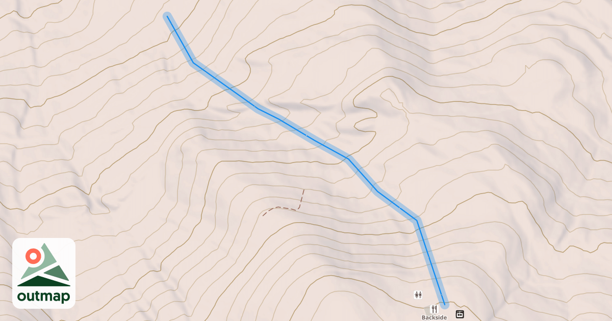 Map of Cathedral Treeway