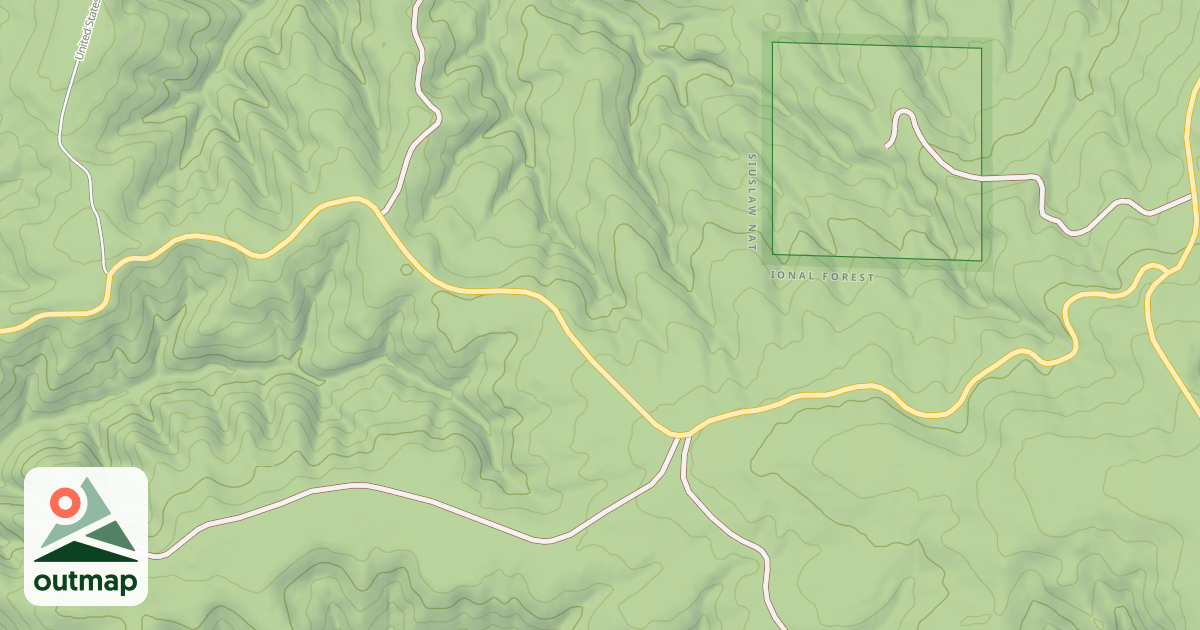 Map of DICK'S FORK