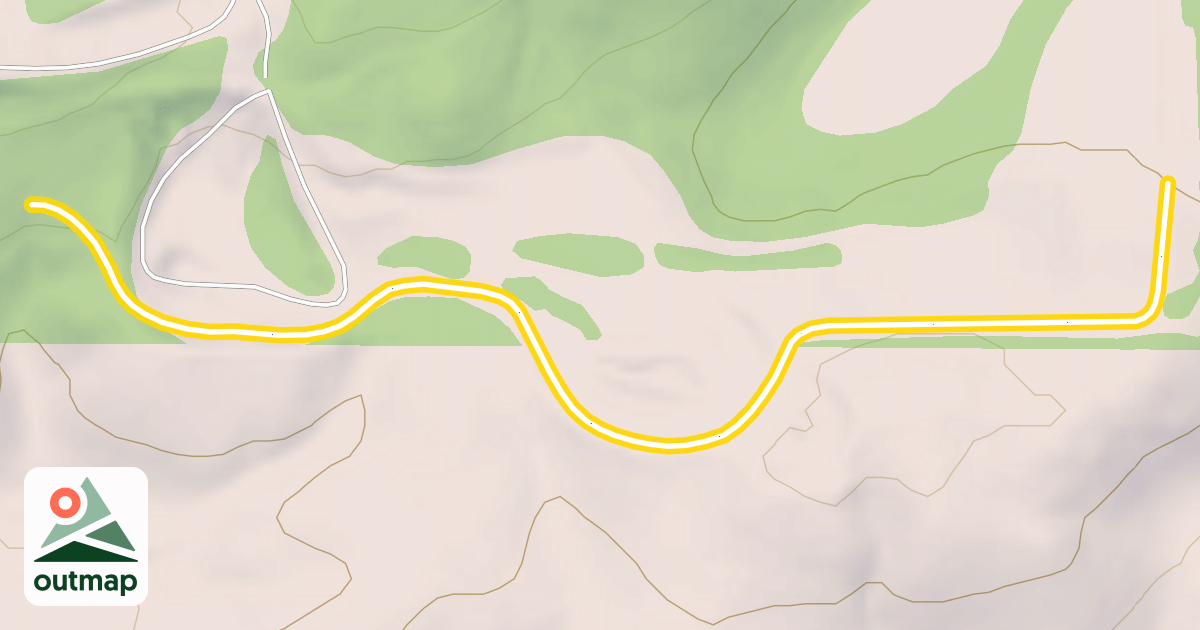 Map of Whispering Pines Trail