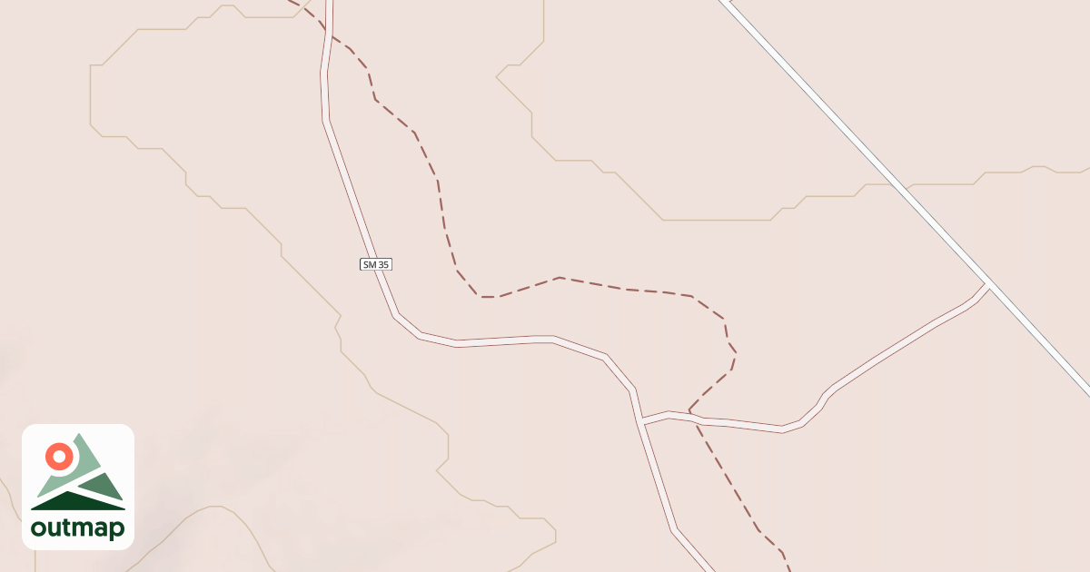 Map of Lincoln Hills Motorcycle Trail