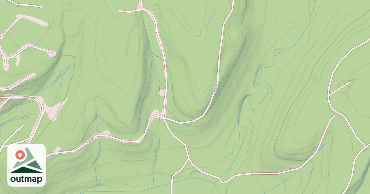 Map of TIMBERLINE ATV EAST BRANCH