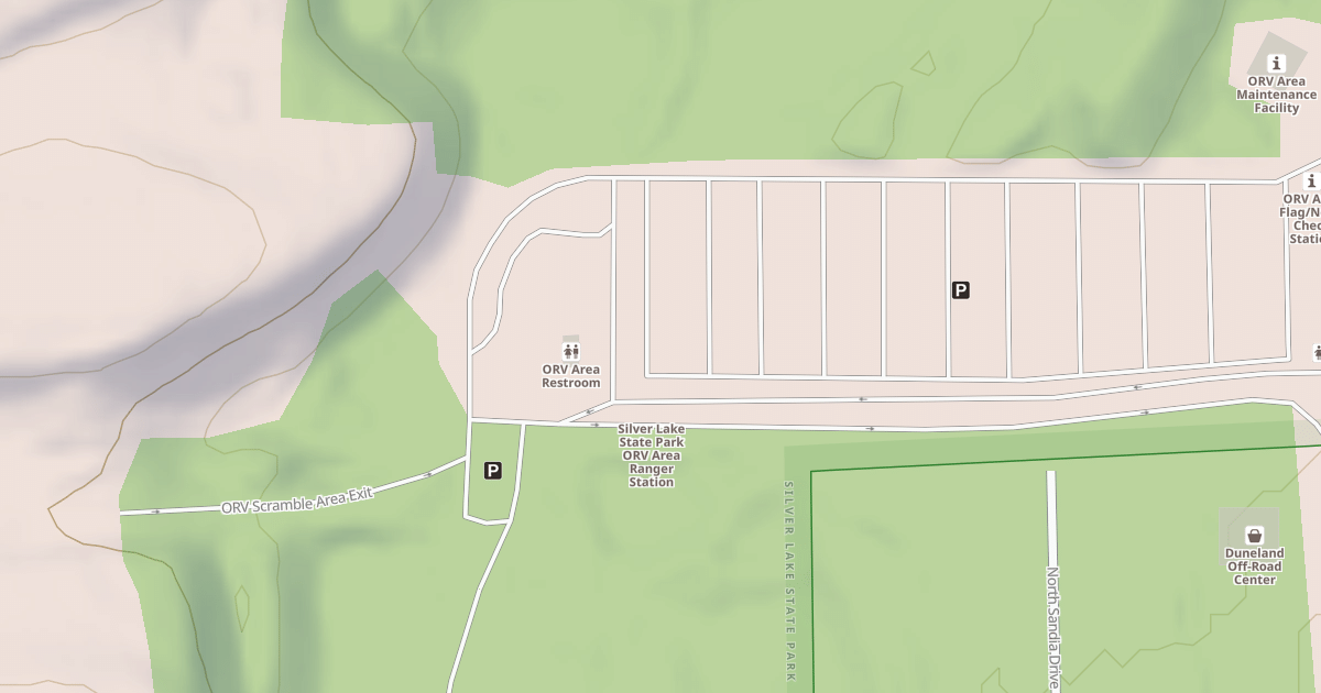 Map preview of Silver Lake Orv Area