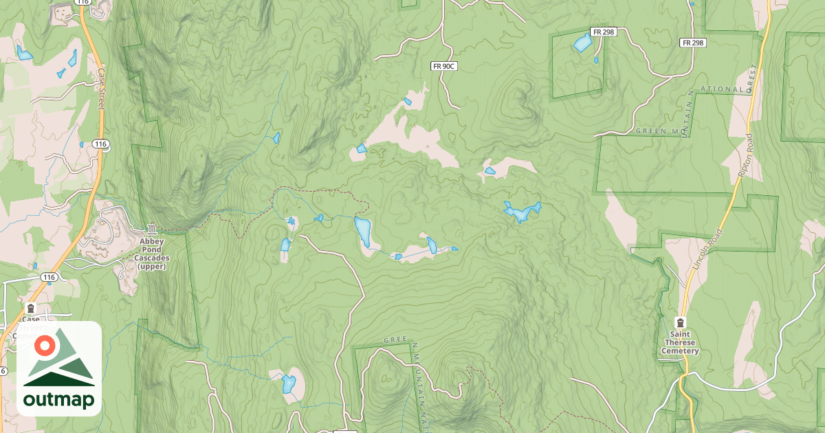 Map of Beaver Meadow