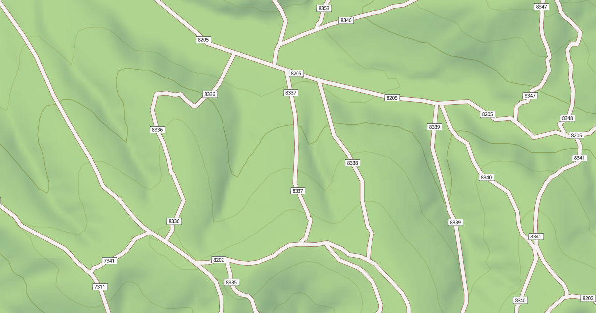 Map preview of USFS Motor Vehicle Use Map Trails 19917