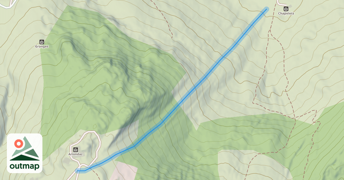 Map of Bel Air