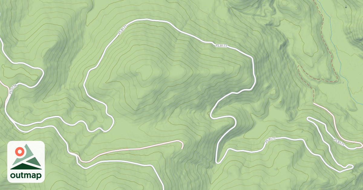 Map of (FDR) HEAD OF MARTIN CREEK