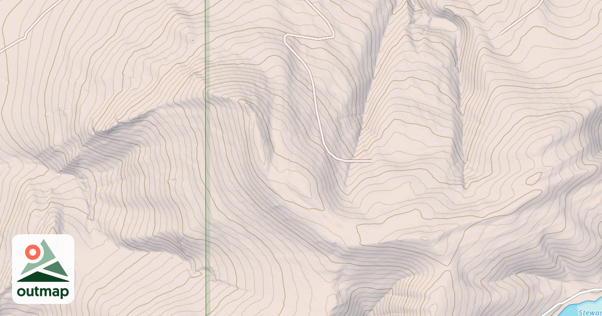 Map of STEWART LAKE