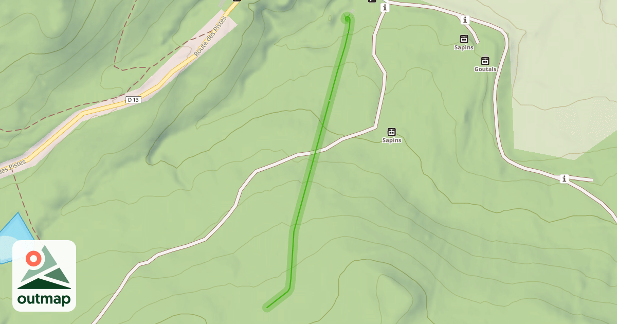 Map of Le Ruisseau