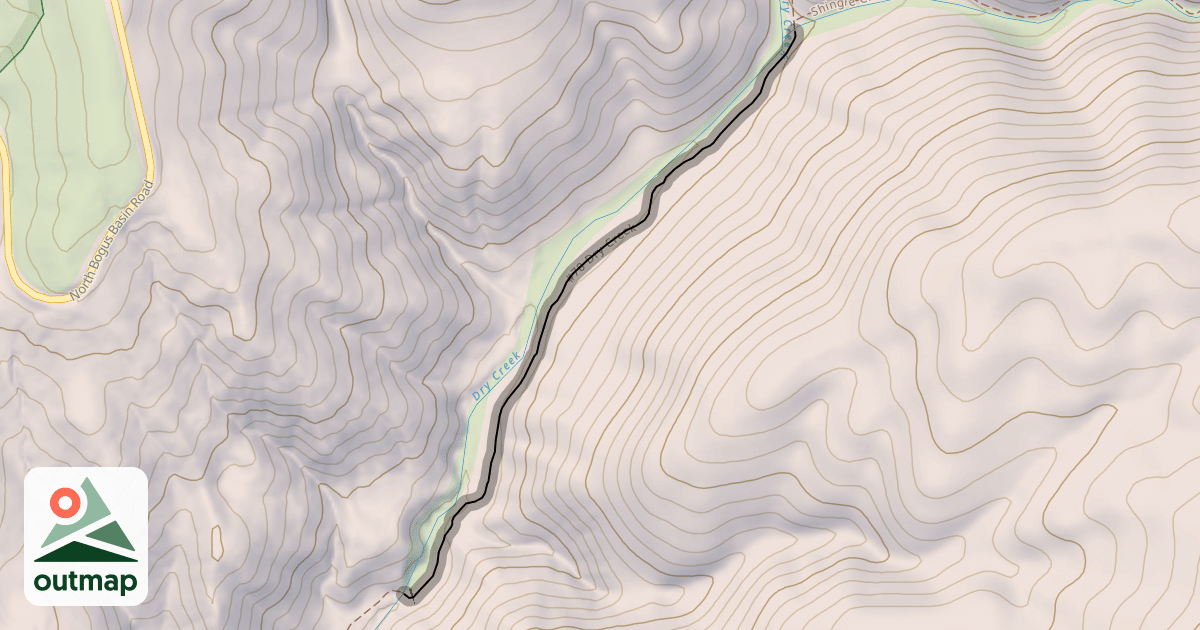 Map of #78 Dry Creek