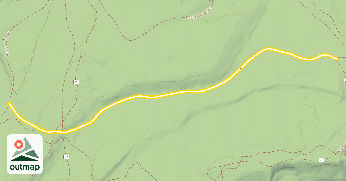 Map of 12 L'Arche du Boisé