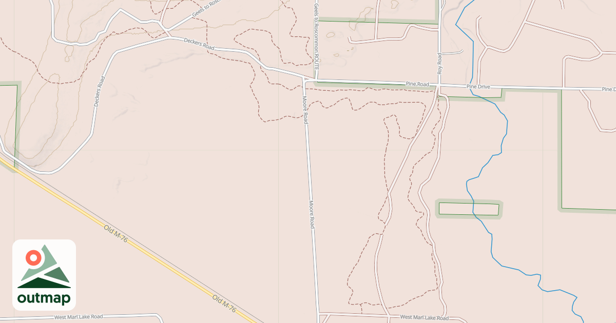 Map of Geels Trail