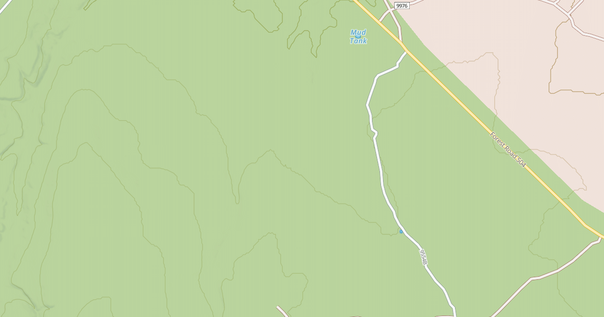 Map preview of USFS National Forest System Roads {36BD68BE-FBCE-4B37-8FCC-FEDDFBF27158}