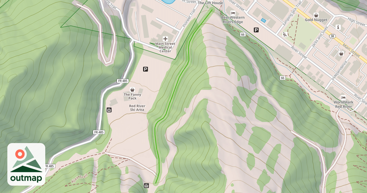 Map of Platinum Way