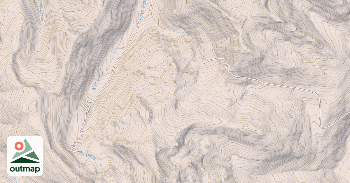 Map of BULL CREEK