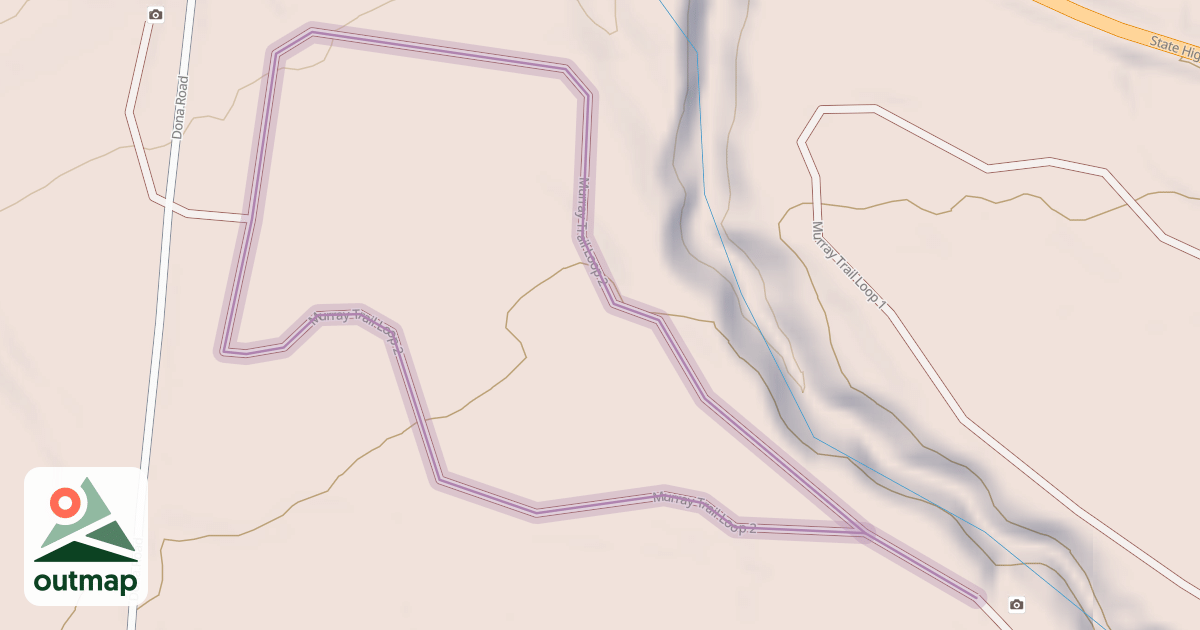Map of Murray Trail Loop 2