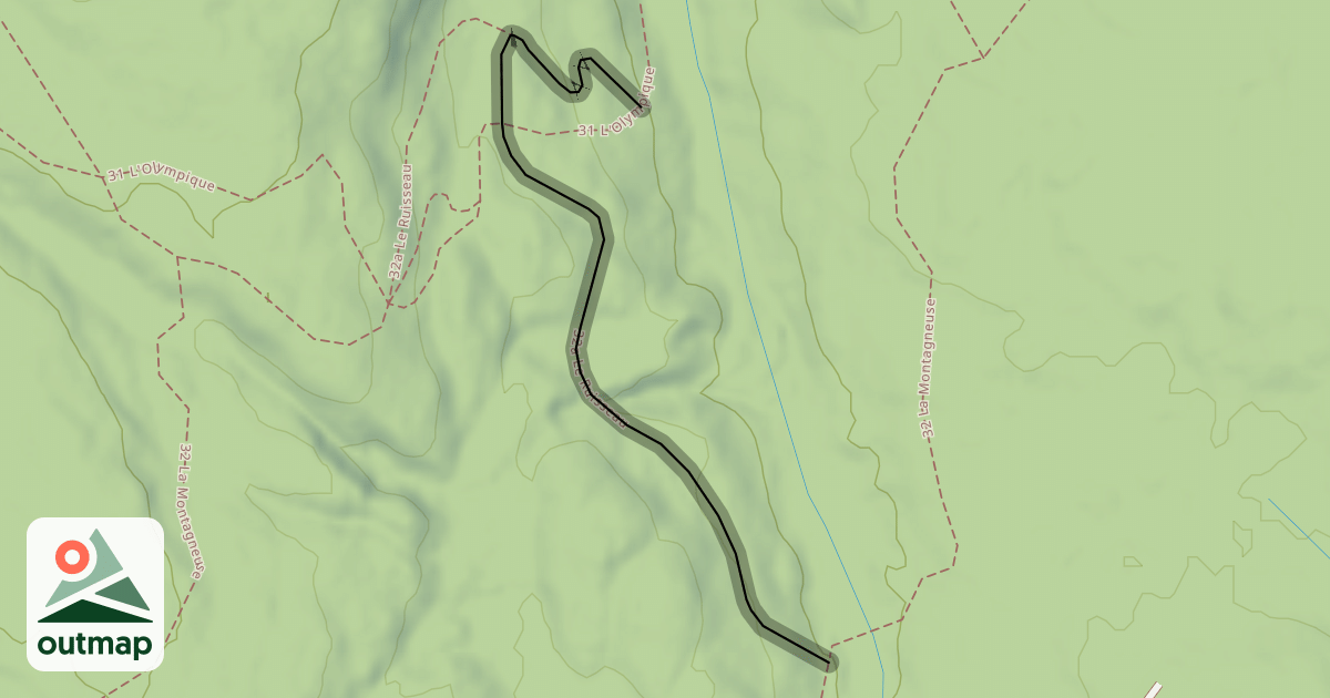 Map of 32a Le Ruisseau