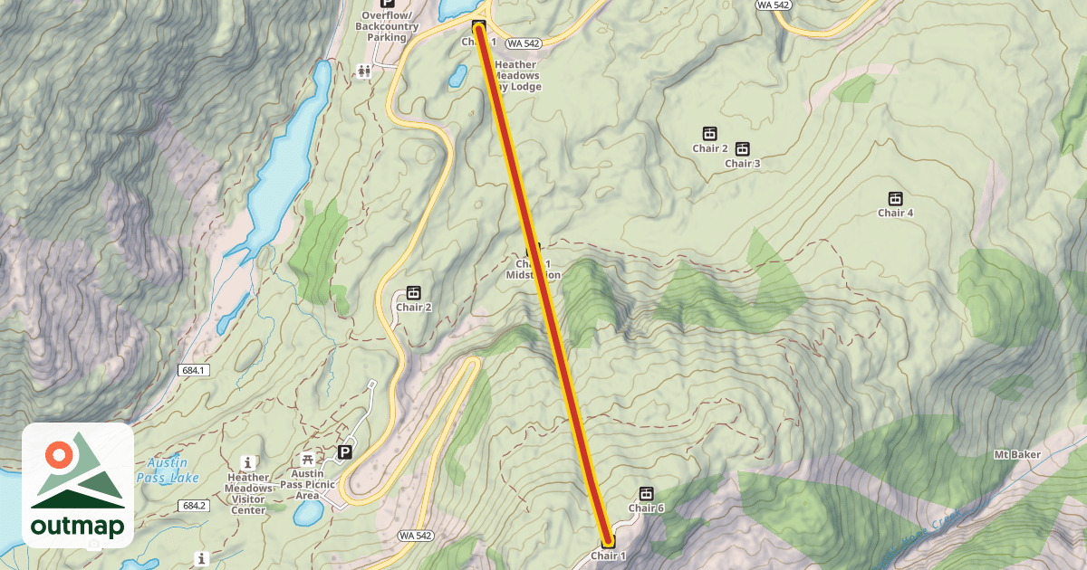 Map of Chair 1