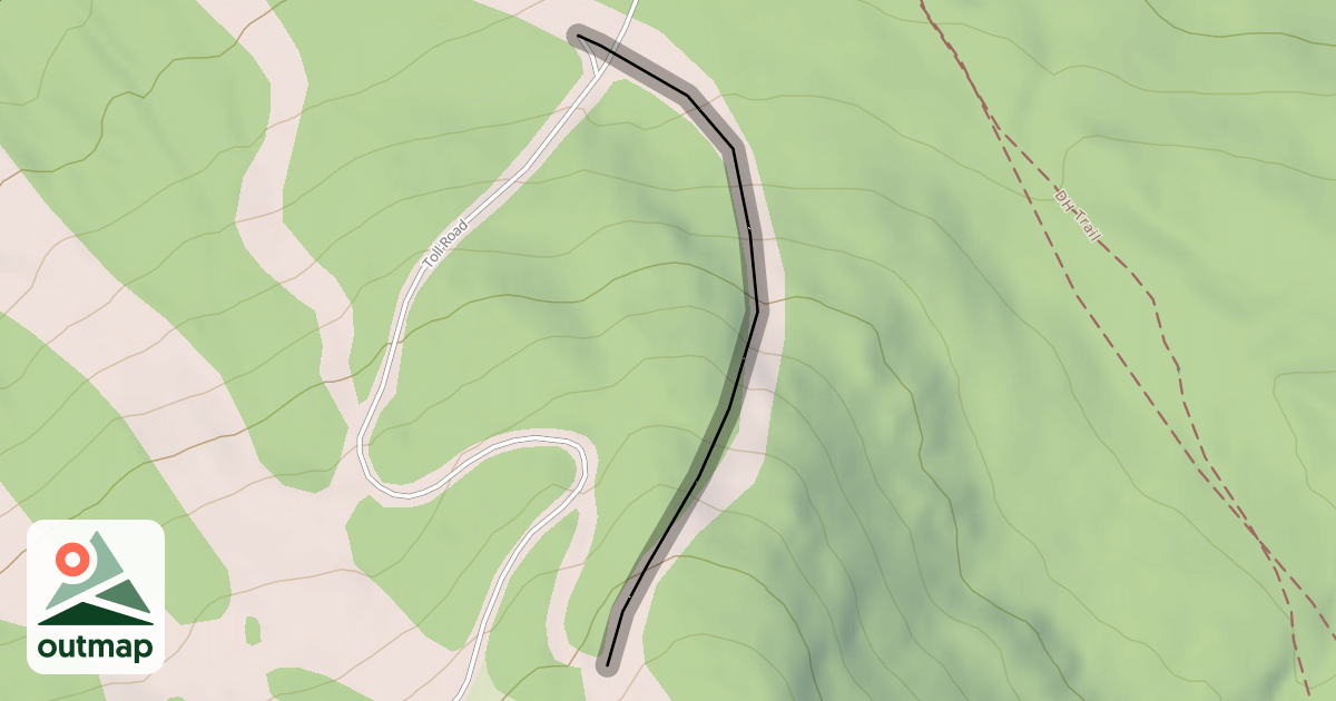 Map of Lew's Leap