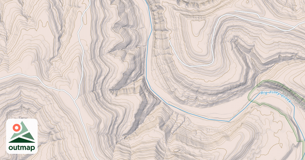 Map of USFS Motor Vehicle Use Map Roads {A1903160-E72D-4DC6-B2FA-80C21C563049}
