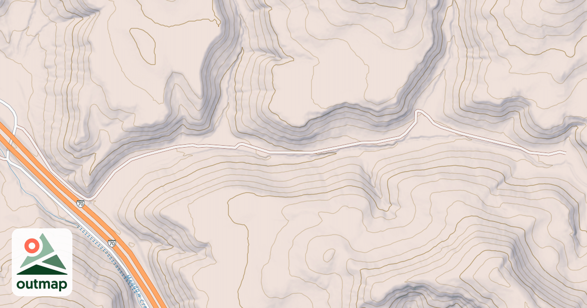 Map of 40225