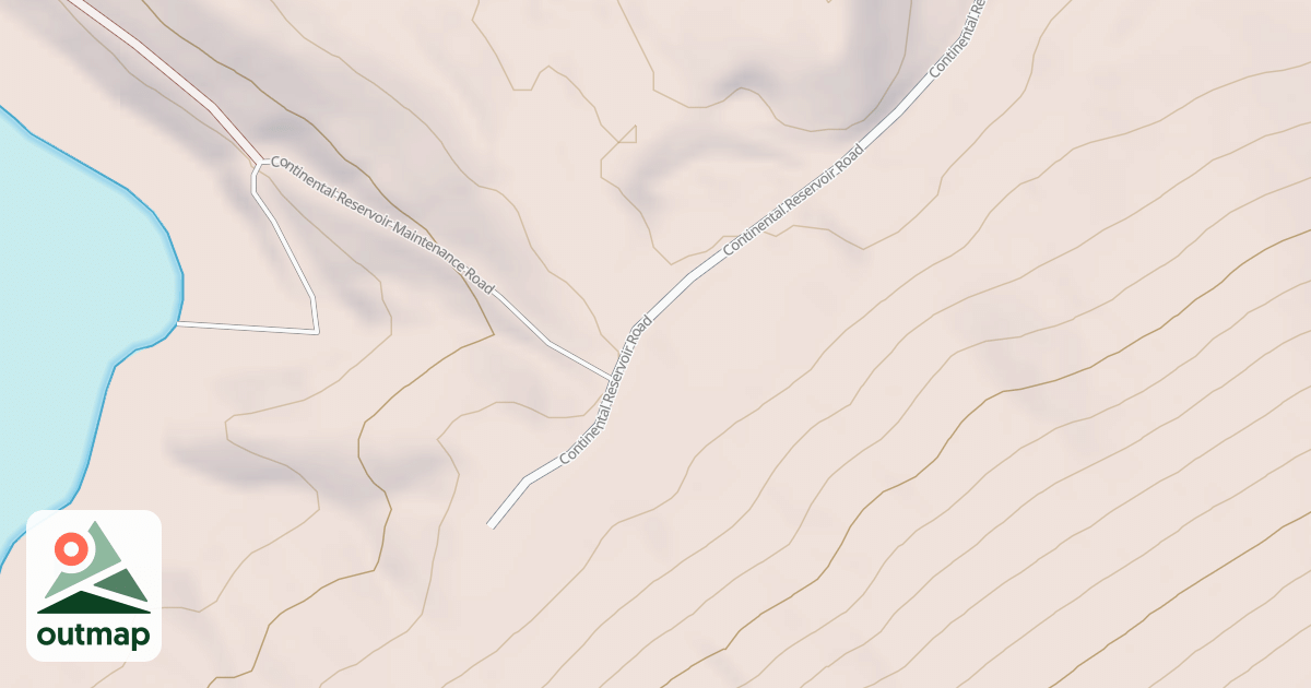 Map of CONTINENTAL RES PARK LOT