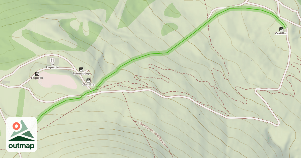 Map of Tournaboup