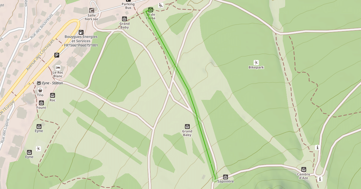 Map preview of La Marmotte
