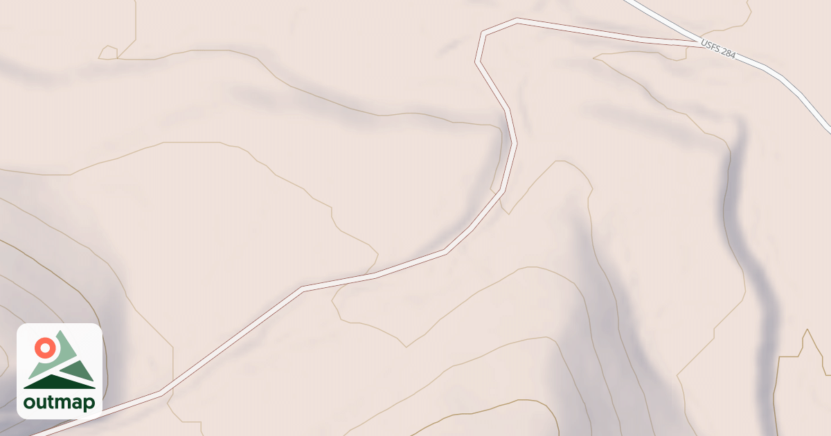 Map of SOUTH FORK TAMARACK CREEK
