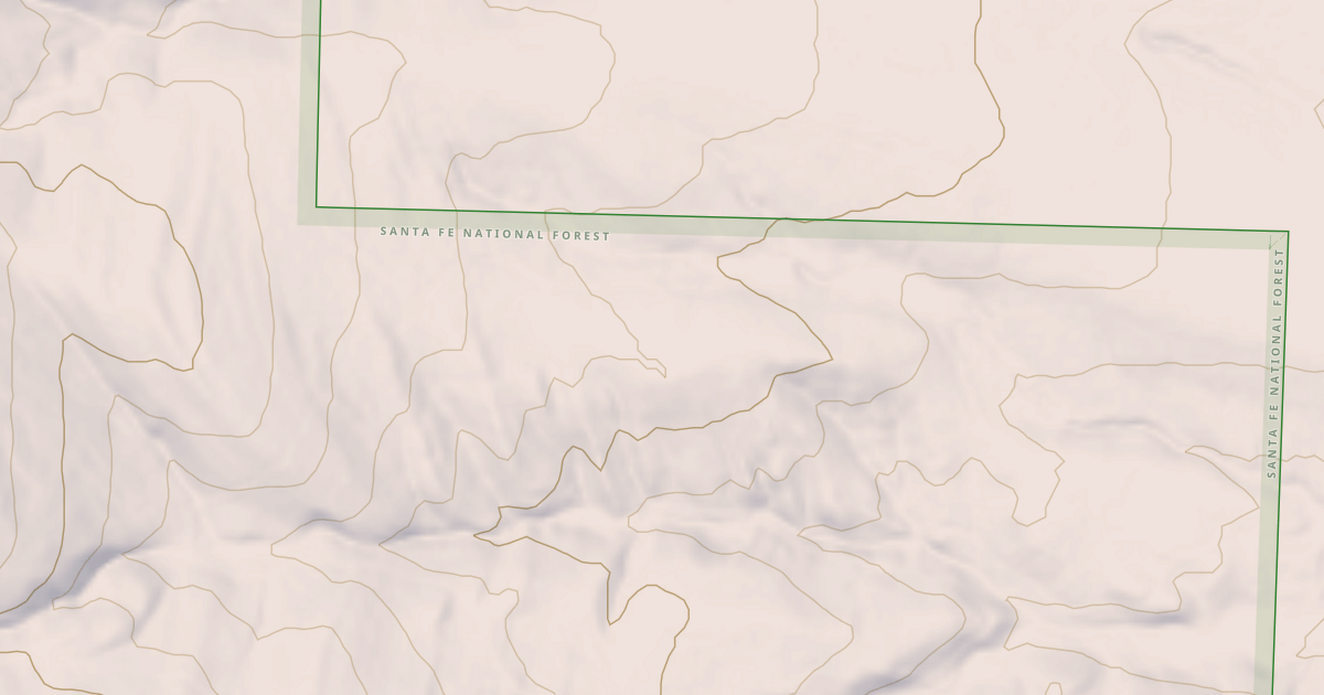 Map preview of USFS National Forest System Roads {9C35C430-9304-43C1-AEBA-2ABD91C4648E}