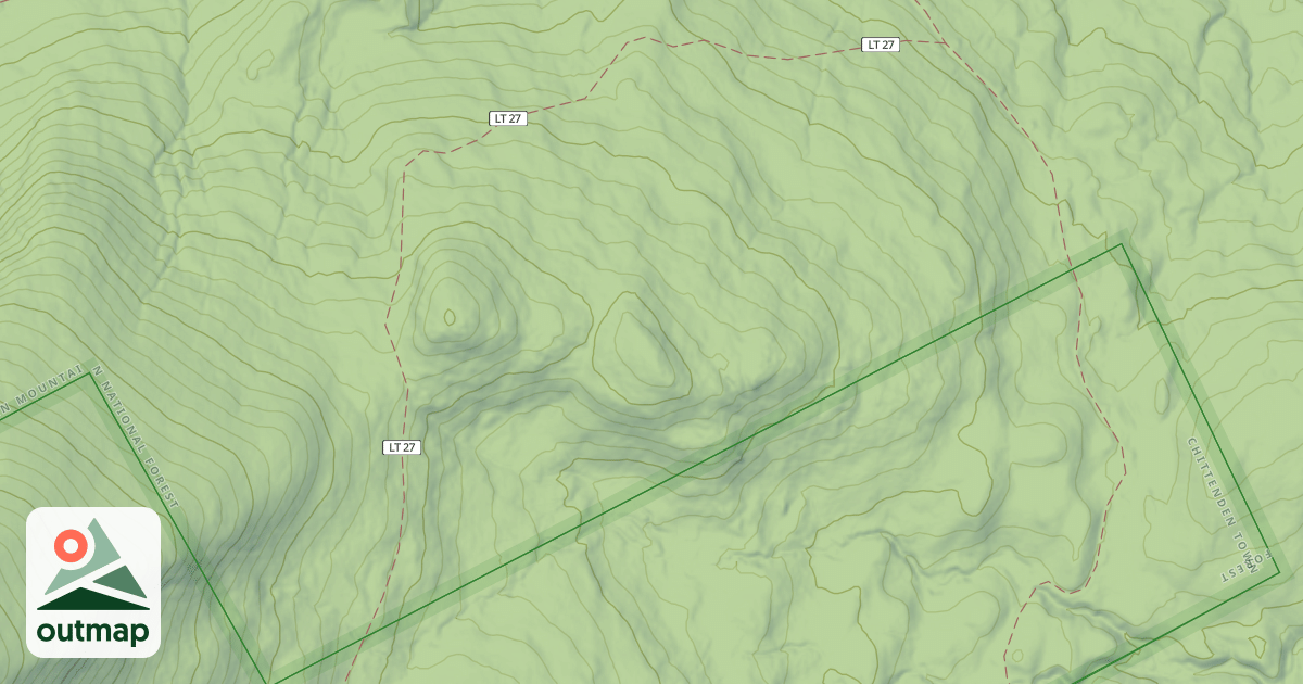 Map of Mt. Carmel