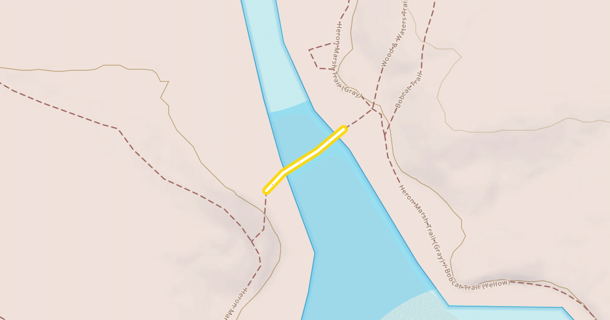 Map preview of Wood & Waters Trail (Red)