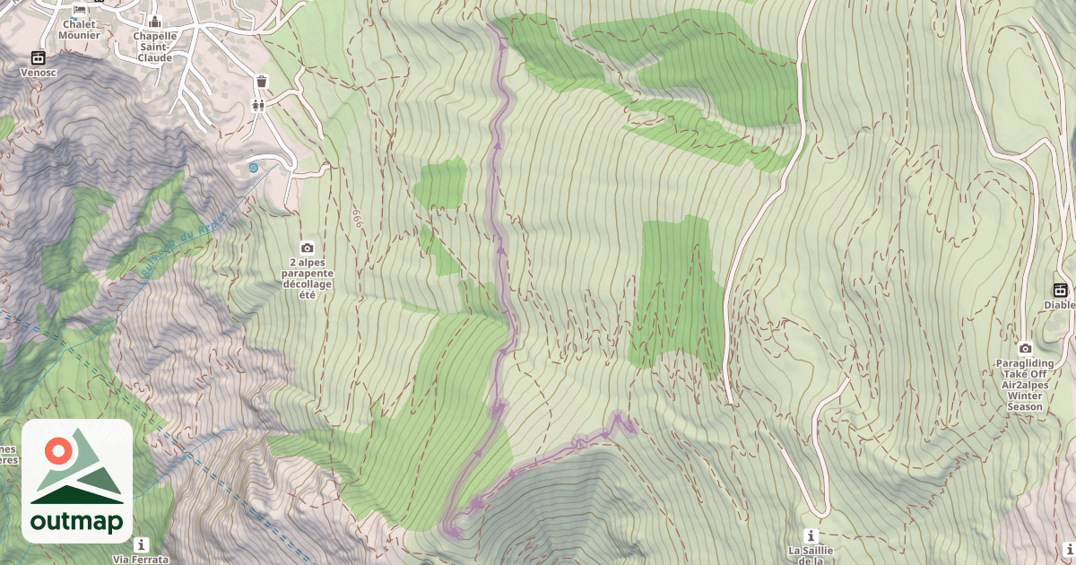 Map of L'Ange
